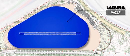 Madrid no será la primera gran ciudad que contará con una playa entre sus edificios y rascacielos. Madrid no será la primera gran ciudad que contará con una playa entre sus edificios y rascacielos.