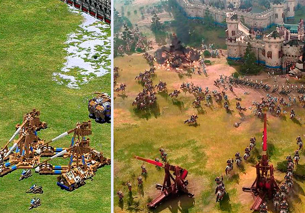 AOE 4 vs AOE2